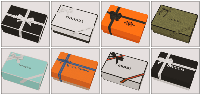 Галерея мода Замена подарочной коробки Luxe Gift Box #1